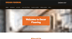 Desktop Screenshot of decorflooringusa.com